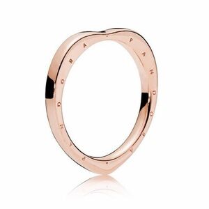 Pandora Rose-Toned Heart Band